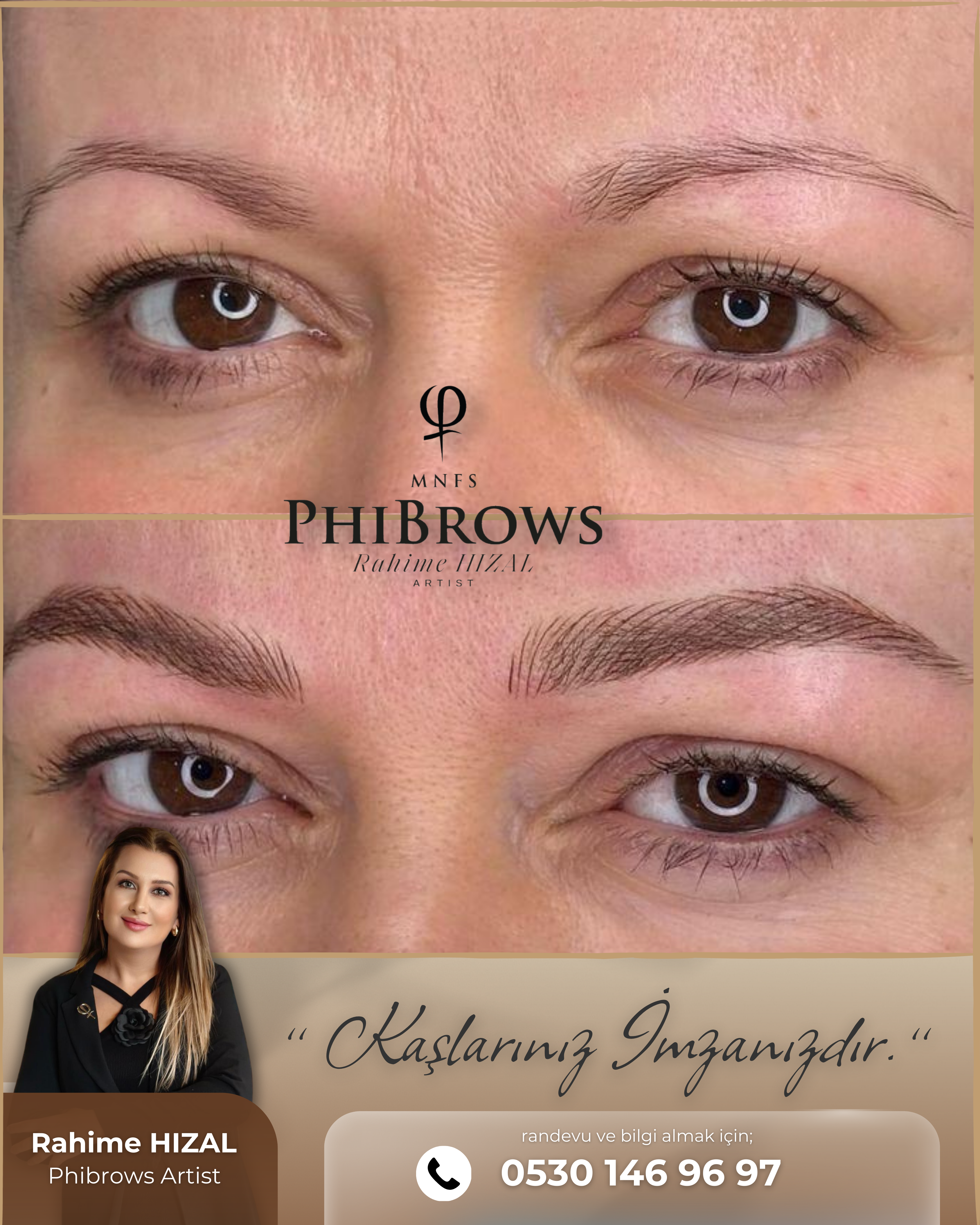 Kayseri Kalıcı Kaş Uygulaması | Kayseri Phibrows Microblading